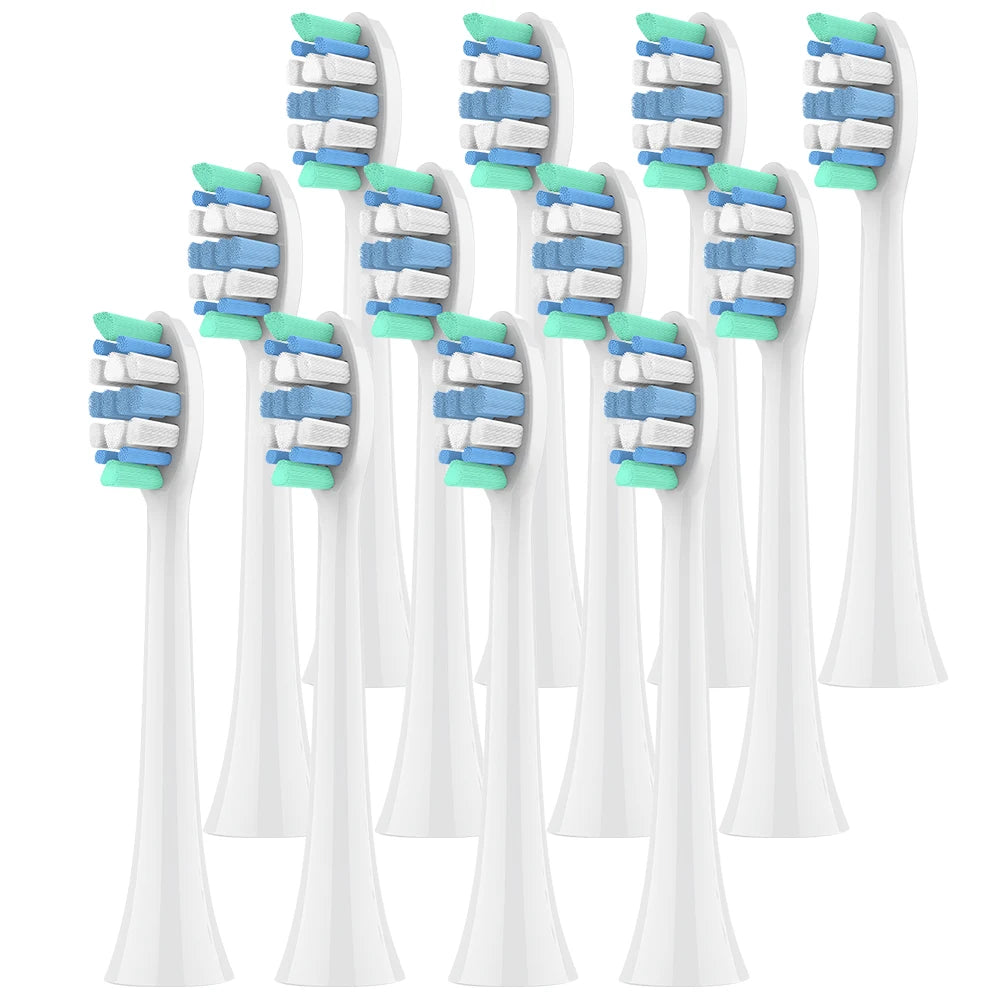 Monthly Replacement Brush Heads for Philips Sonicare – Soft Snap-On (4/12/20 Pack)- 4 Pcs, 8 Pcs, 12 Pcs, 20 Pcs, - ReplixStore