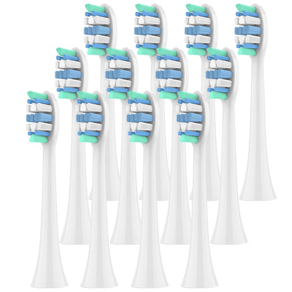 Monthly Replacement Brush Heads for Philips Sonicare – Soft Snap-On (4/12/20 Pack)- 4 Pcs, 8 Pcs, 12 Pcs, 20 Pcs, - ReplixStore