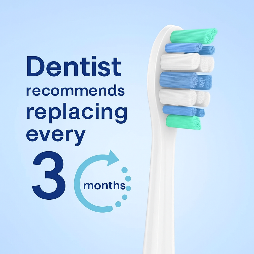 Monthly Replacement Brush Heads for Philips Sonicare – Soft Snap-On (4/12/20 Pack)- 4 Pcs, 8 Pcs, 12 Pcs, 20 Pcs, - ReplixStore