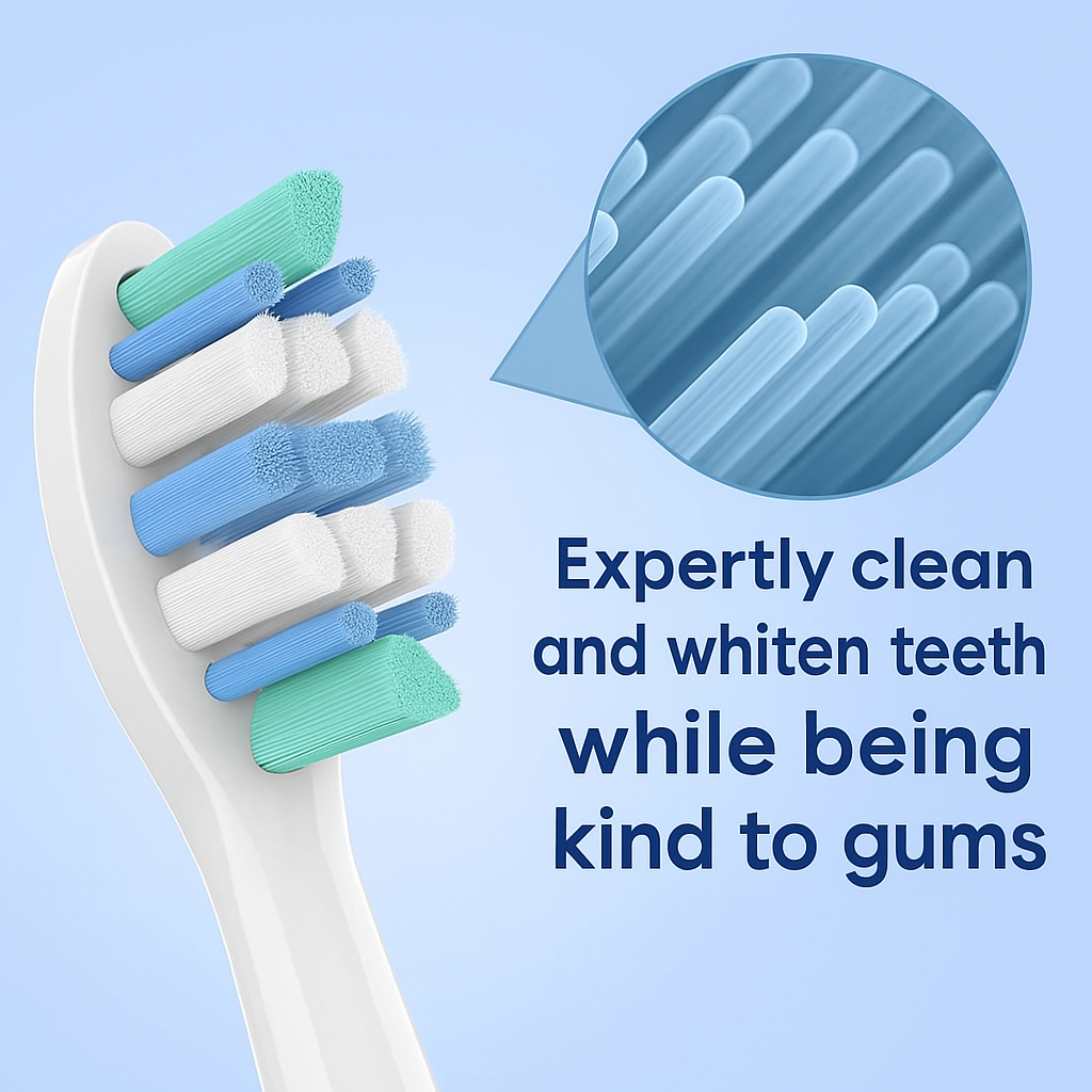 Monthly Replacement Brush Heads for Philips Sonicare – Soft Snap-On (4/12/20 Pack)- 4 Pcs, 8 Pcs, 12 Pcs, 20 Pcs, - ReplixStore