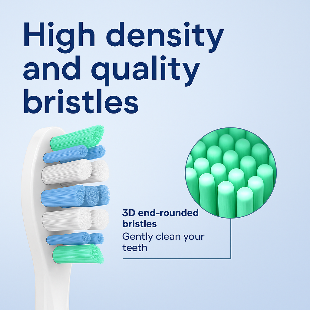 Monthly Replacement Brush Heads for Philips Sonicare – Soft Snap-On (4/12/20 Pack)-12 Pcs- ReplixStore