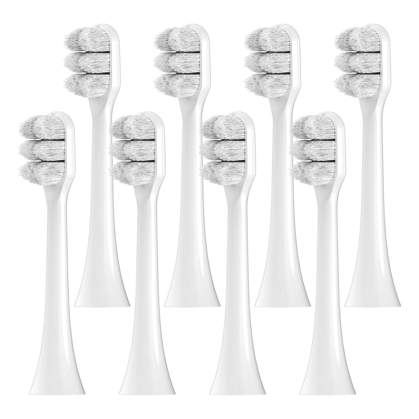NanoBristle Ultra Soft Toothbrush Heads – Monthly Snap-On Refill for Sonicare-2 Pcs, 4 Pcs, 8 Pcs, 12 Pcs-ReplixStore 